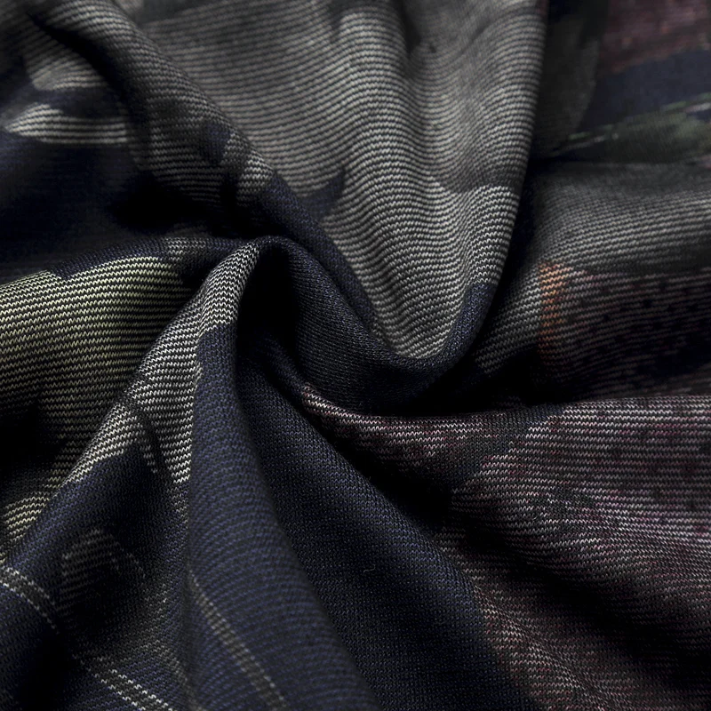 

ZhenZhou Plus Size Mens Shirts Long Sleeve Fashion 2021 Spring Floral Mens Dress Shirts M-6XL 7XL Overhemden Heren Lange Mouw