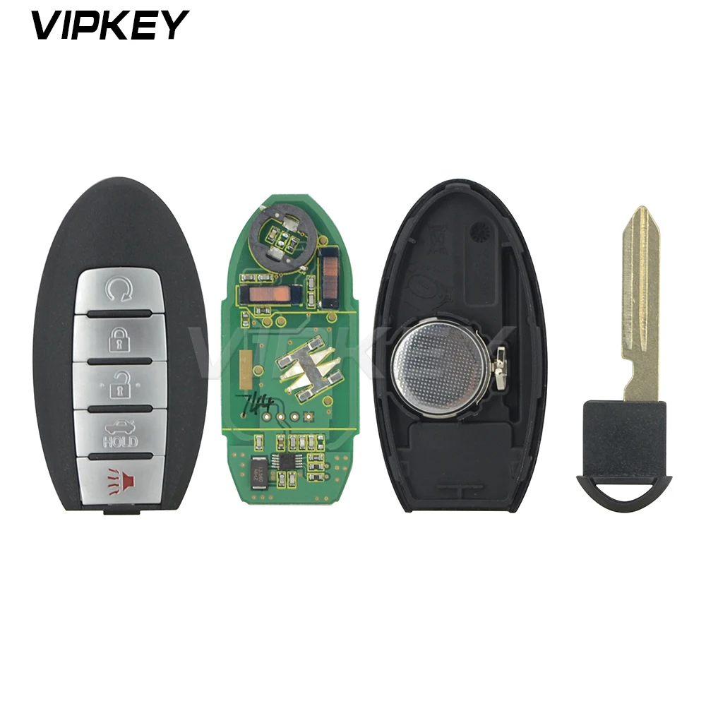 Remotekey smart ключи 5 Кнопка 433 МГц ID46 чип CWTWB1G744 для Nissan Armada Infiniti QX56 QX80 2013 2014 2015 2016 2017 2018 |