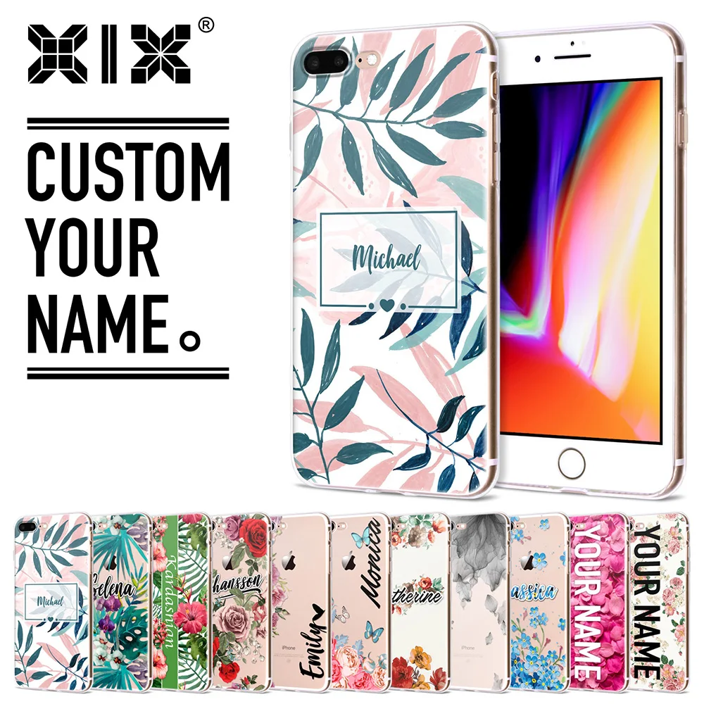Чехол для iPhone 5 5S 6 6S 7 8 Plus X Мягкий ТПУ чехол на заказ Samsung S7 S8 S9 Huawei P9 P10 P20 Lite|Бамперы|