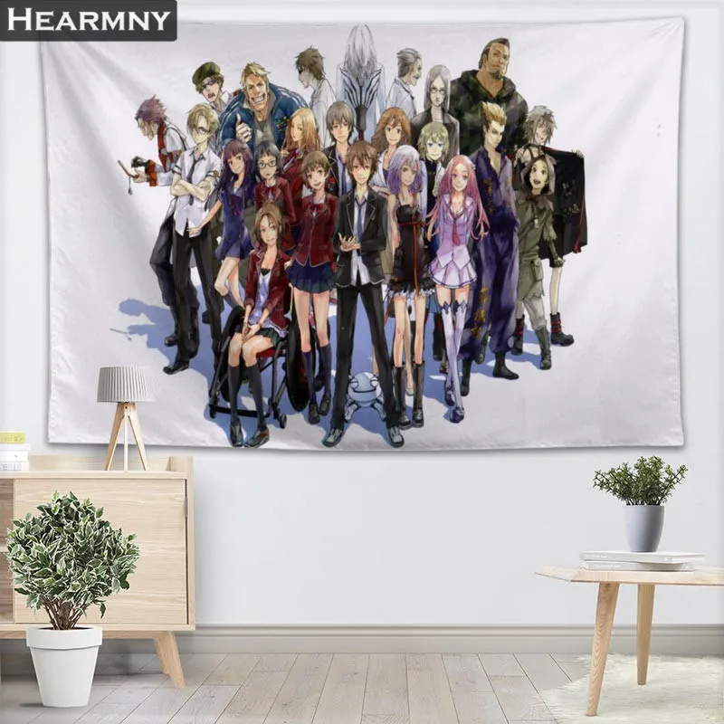 Пользовательские Guilty Crown настенные гобелены домашние украшения Аниме гобелен