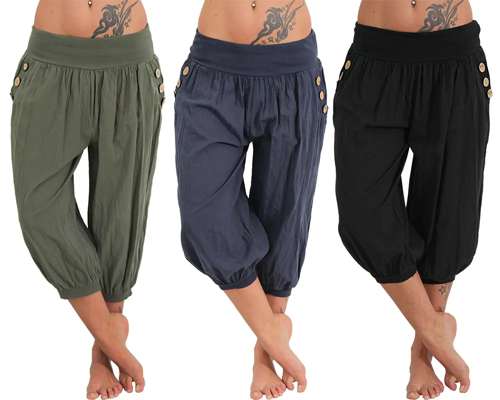 

Women's Summer New Aladdin Casual Pants Plus Size Pants
