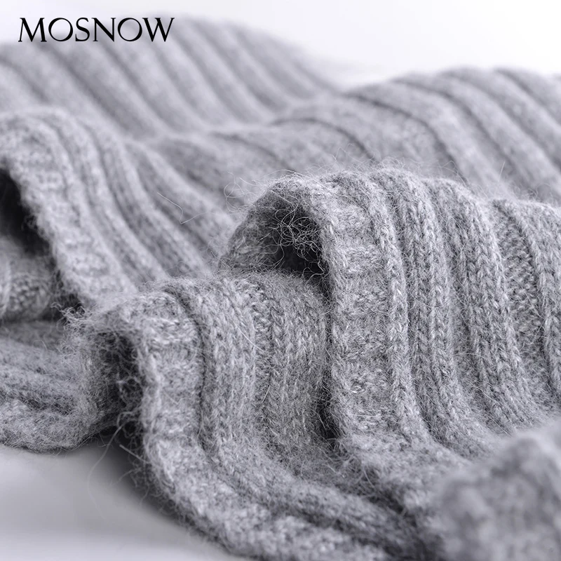 

Winter Scarf Warm Women Striped Ring Scarves Wool Knitted Fashion Scarfs For Ladies Scarves Shawls Luxury Brand Neck Bandana