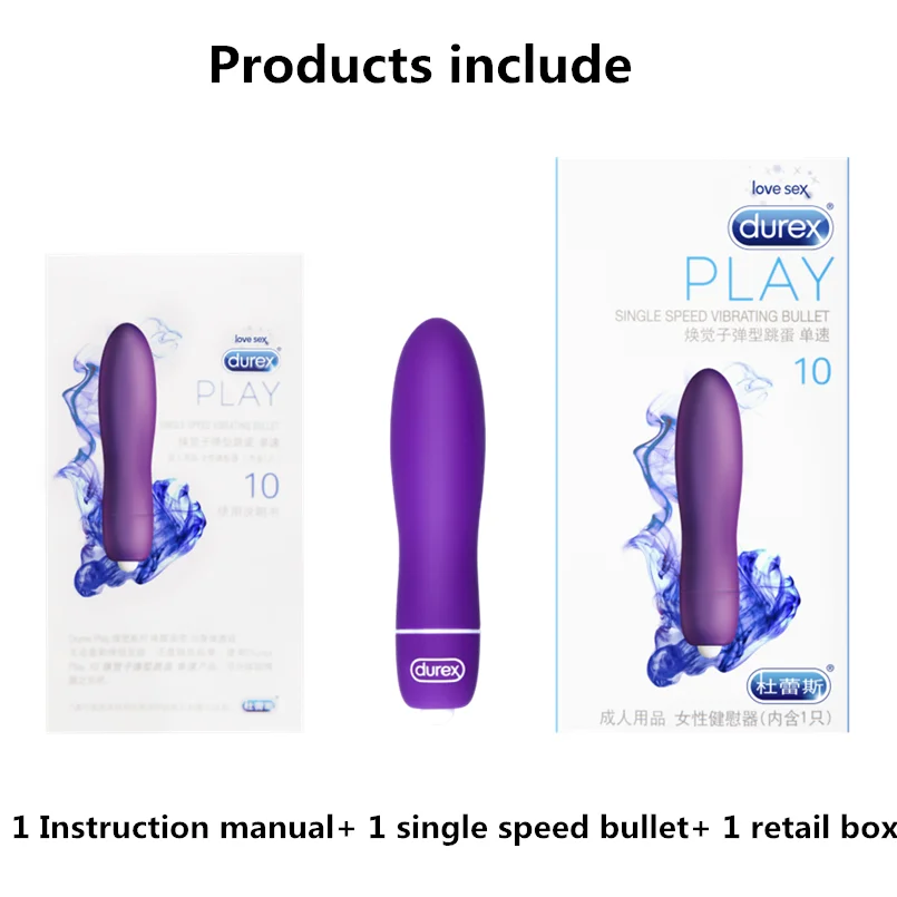 Durex Вибраторы один Скорость Вибрационный для взрослых интимные товары G Spot Дилдо