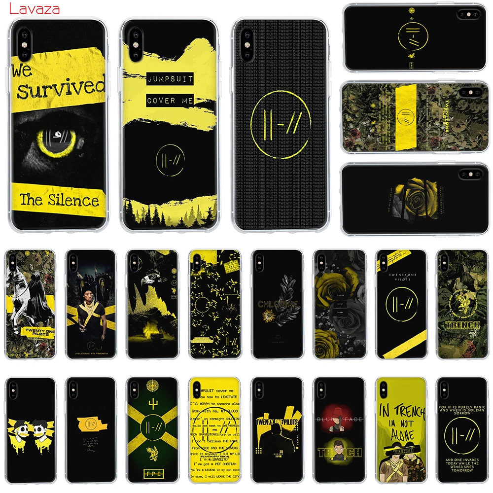 Чехол lawaza Twenty One Pilots Trench для Apple iPhone 6 6s 7 8 Plus X 5 чехол XS Max XR чехлы|Чехлы-накладки| |