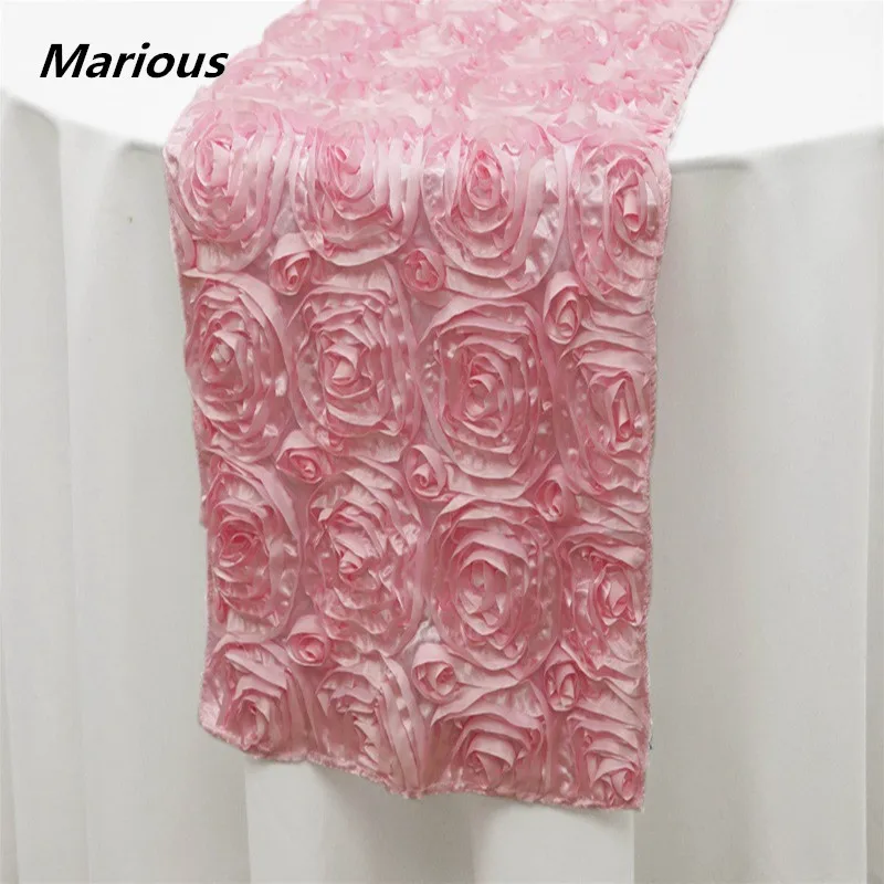 apple green rosette table runner for wedding/banquet/event free shipping | Дом и сад