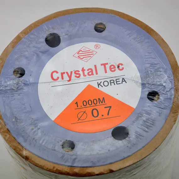Бесплатная доставка 0 7 мм 1000 м/ряд 3280 футов Корейская блестящая искусственная