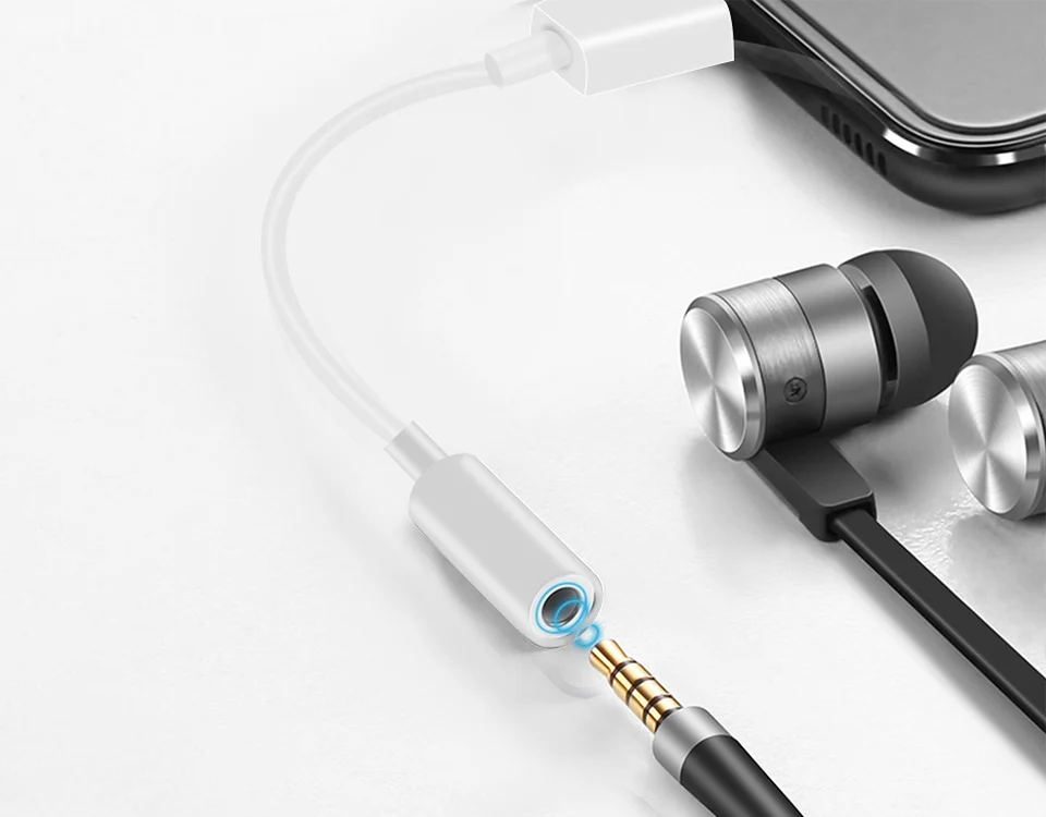Тип C 3,5 разъем для наушников USB C до 3,5 мм AUX адаптер для наушников для huawei mate 20 P20 Pro Xiaomi 6 8 9 UBS-C телефон аудио кабель