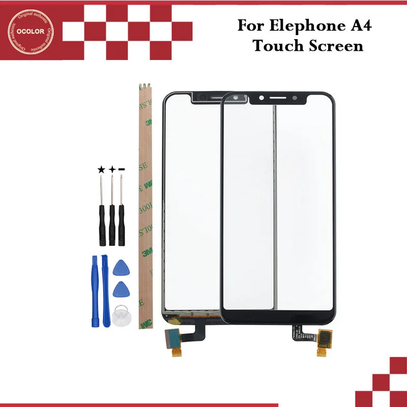 Ocolor для Elephone A4 Сенсорный экран планшета Сенсор Сменные аксессуары для Elephone A4 Сенсорный экран+ Инструменты+ клей