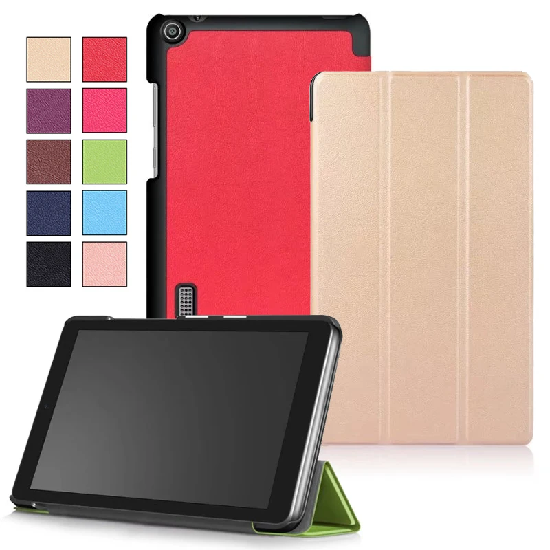 Ультратонкий складной кожаный чехол Karst с подставкой накладка для Huawei Mediapad T3 7 Wi Fi