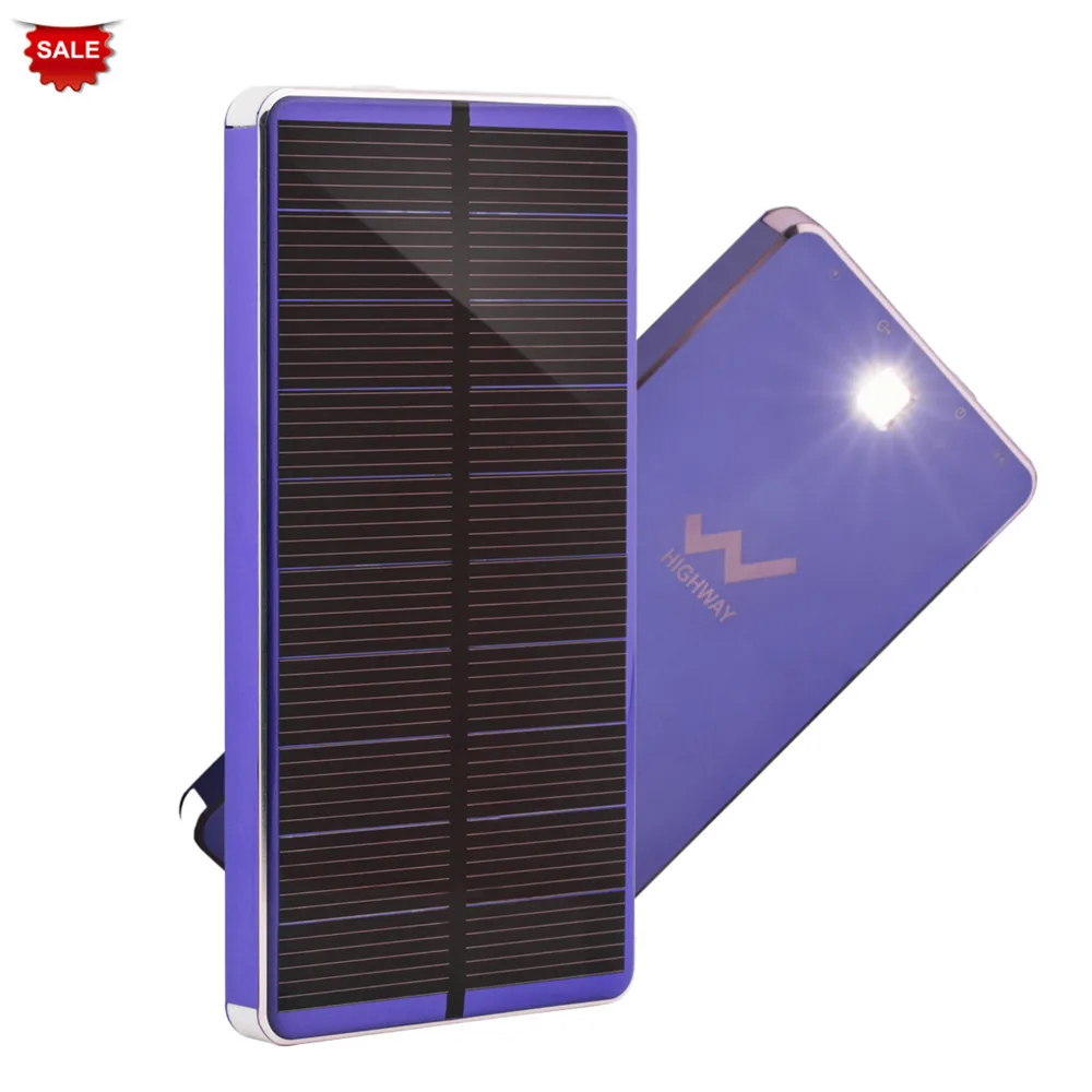 Power Green 10000 мач зарядное устройство на солнечной батарее 5 в 2 а внешний аккумулятор