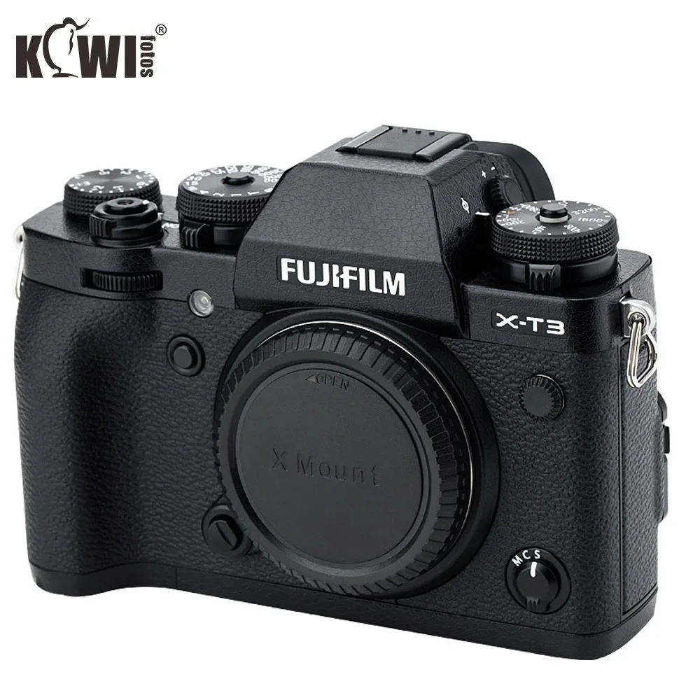 KIWIFOTOS KS XT3L камера кожаная текстура защитная пленка комплект с влажной чистящей