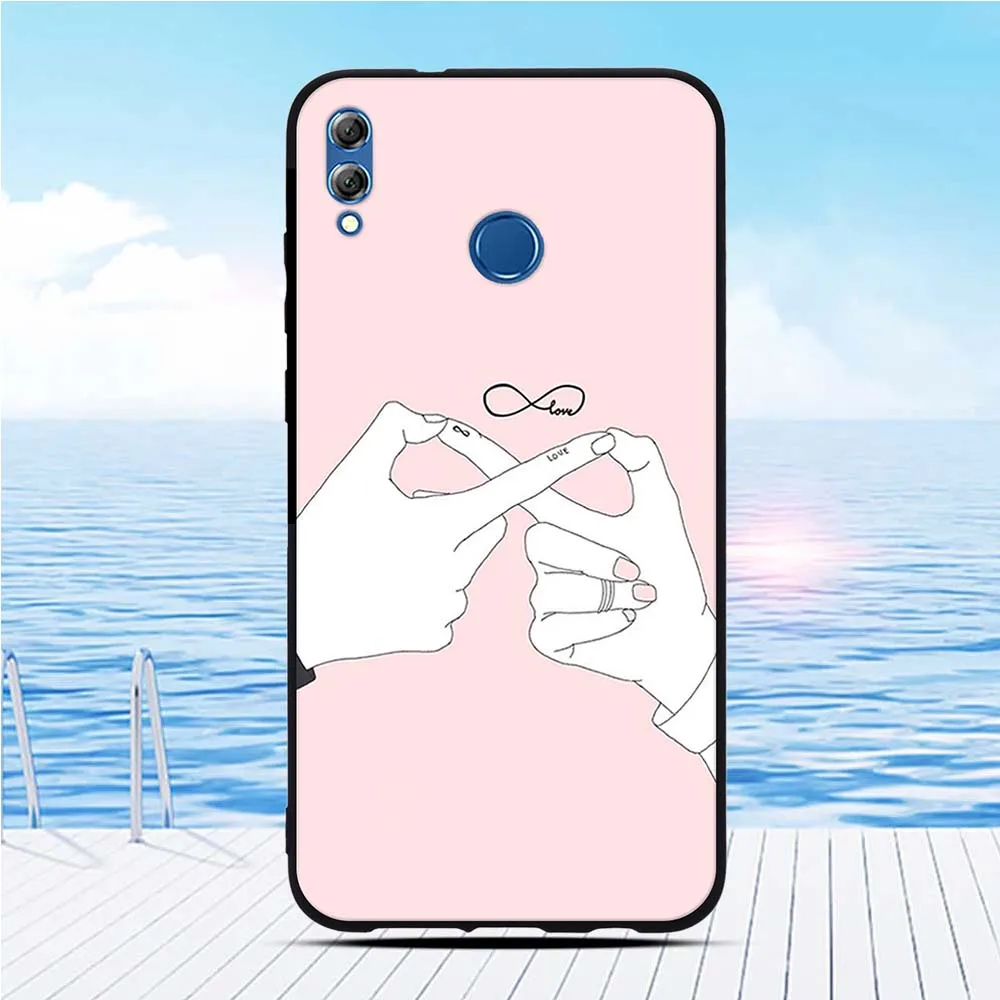 Чехол с 3d-рисунком для Huawei Honor 8X Max Тонкий силиконовый чехол чехол-бампер Enjoy |
