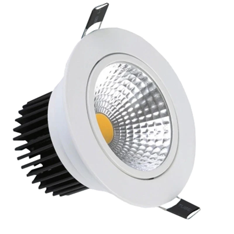 100X DHL Диммируемый светодиодный светильник 5 Вт/7 Вт/9 Вт/15 Вт COB AC85-265V LED освещение