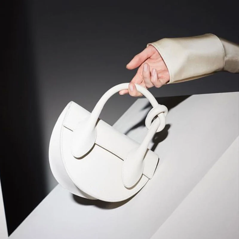 Полукруглая сумочка из искусственной кожи для женщин 2019 сумки через плечо