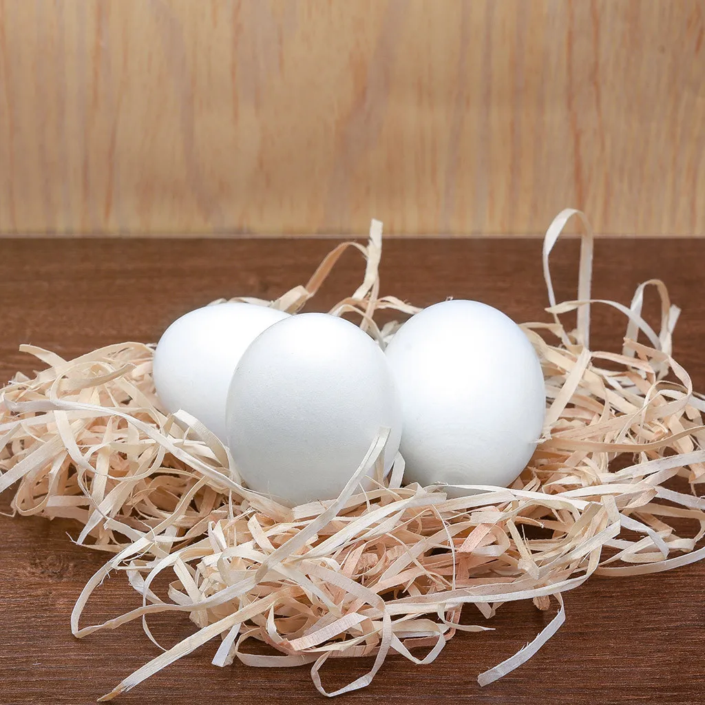 2019 Best Selling High Quality Unfinished Flat Bottom Wooden Easter Craft Eggs Display Smooth Ready To Paint And Decorate | Дом и сад
