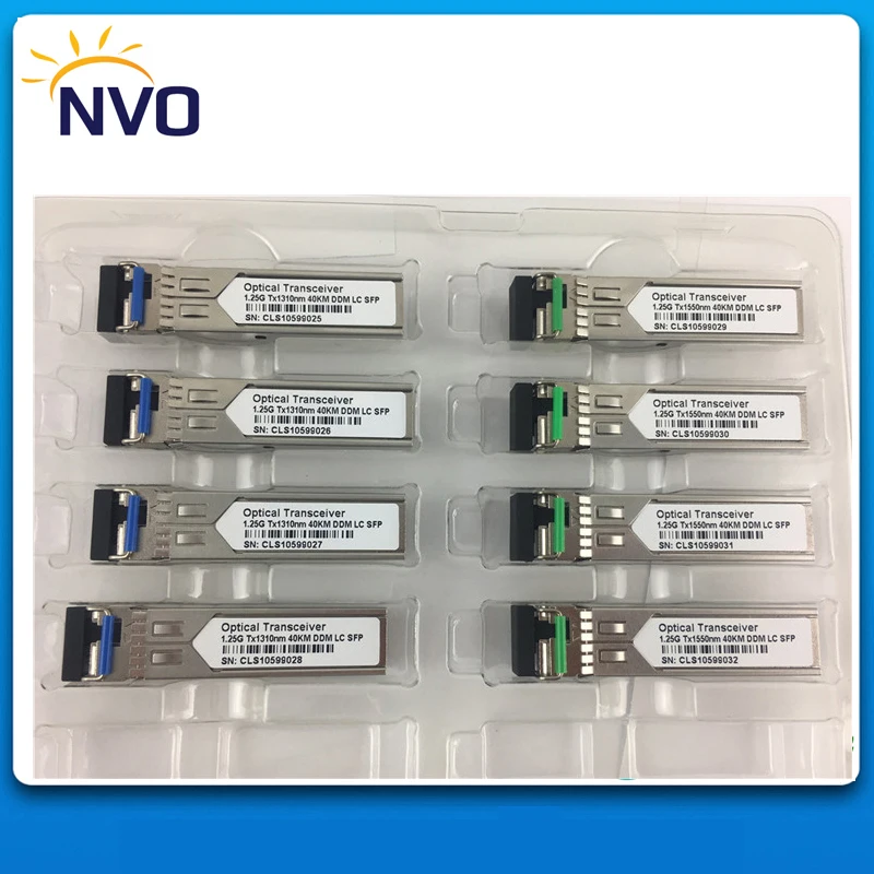 1 25G одиночный режим BIDI 1310/1550 40 км DDM Simplex WDM Совместимость с кодом Cisco LC волоконно