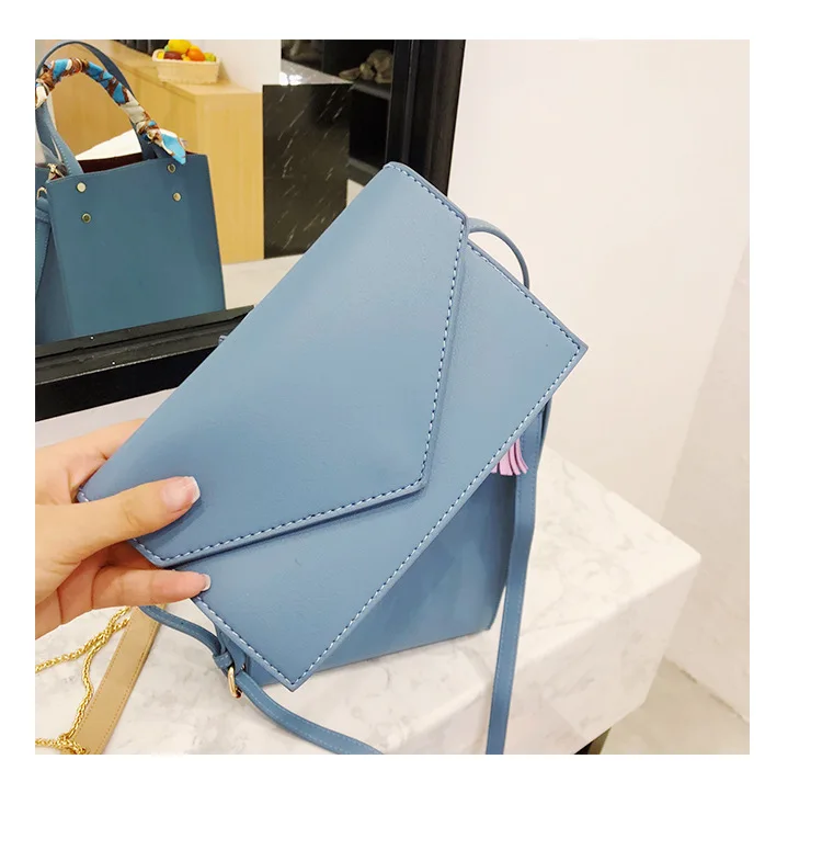 DUSUN 2pcs/Set Women Bag Tassel Pure PU Leather Shoulder Crossbody Bag Women Handbag Scarves Set Large Tote Female Shopping Bag