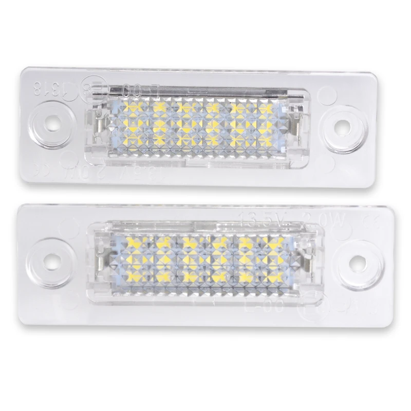 KATUR 2 шт. Стандартный Led Подсветка регистрационного номера для Кадди кар 3 Passat Cimousint