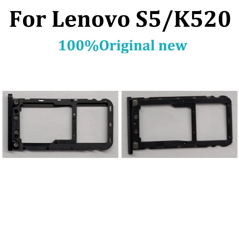 Оригинальный Для lenovo S5/K520 держатель сим лоток для K 520 Card Reader Слот S 5 Запчасти