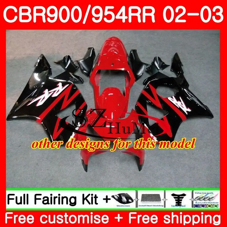 Корпус обтекателя Для HONDA розового цвета CBR900RR CBR 954 RR CBR900 CBR954 55SH19 900RR CBR954RR 02 03 954RR 2002