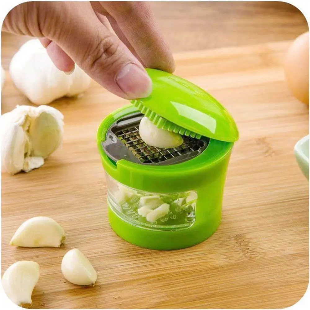 KitchenTools практичный измельчитель чеснока пластиковый пресс из нержавеющей стали многофункциональная машина