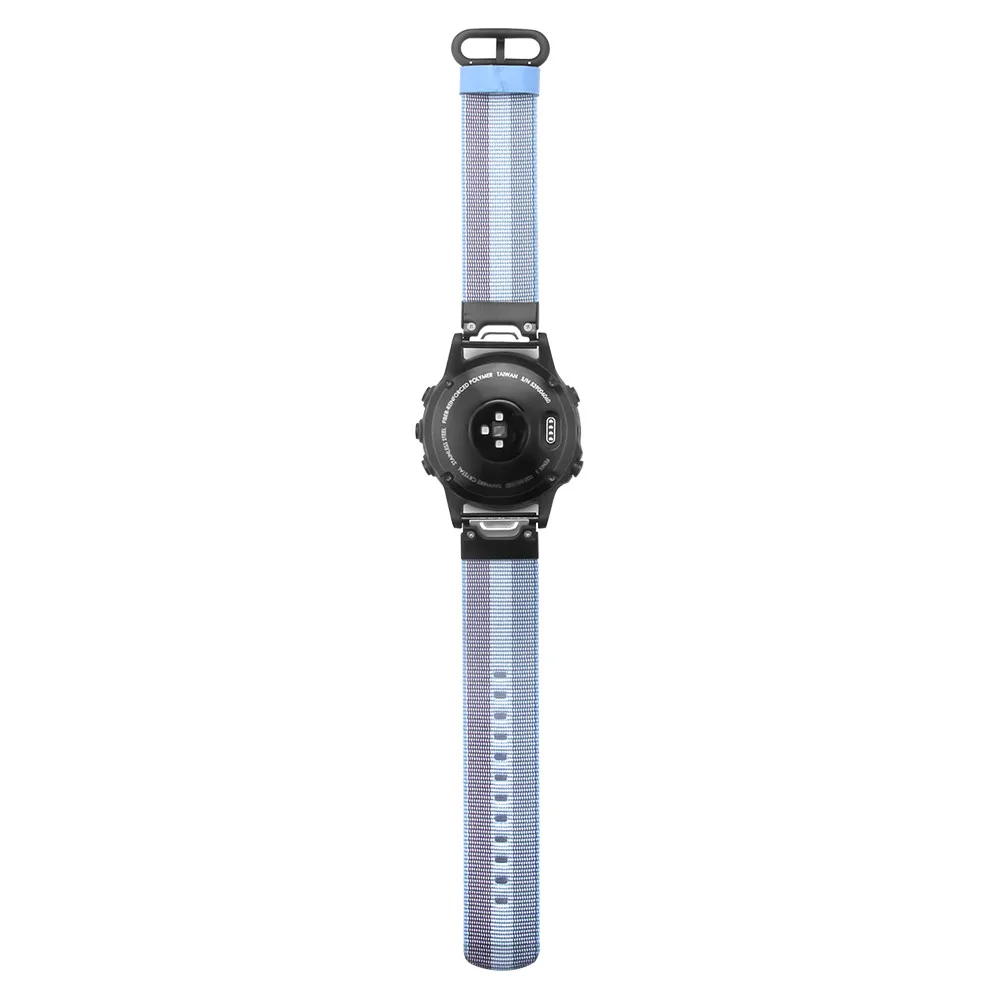 22 мм ширина нейлоновый ремешок для Garmin Fenix 5 6 Band Fenix 5 Plus ремешок для часов с быстрой посадкой для Garmin Fenix 5 Pro сменный Браслет