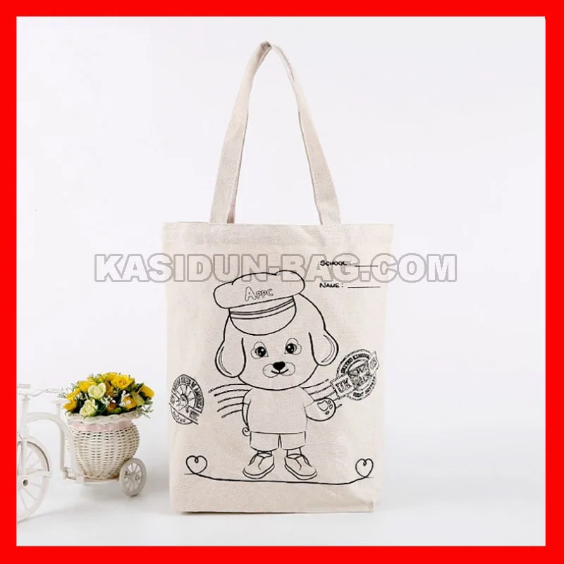 

(200 pieces/lot) size 35x40cm custom cotton bag with logo printed