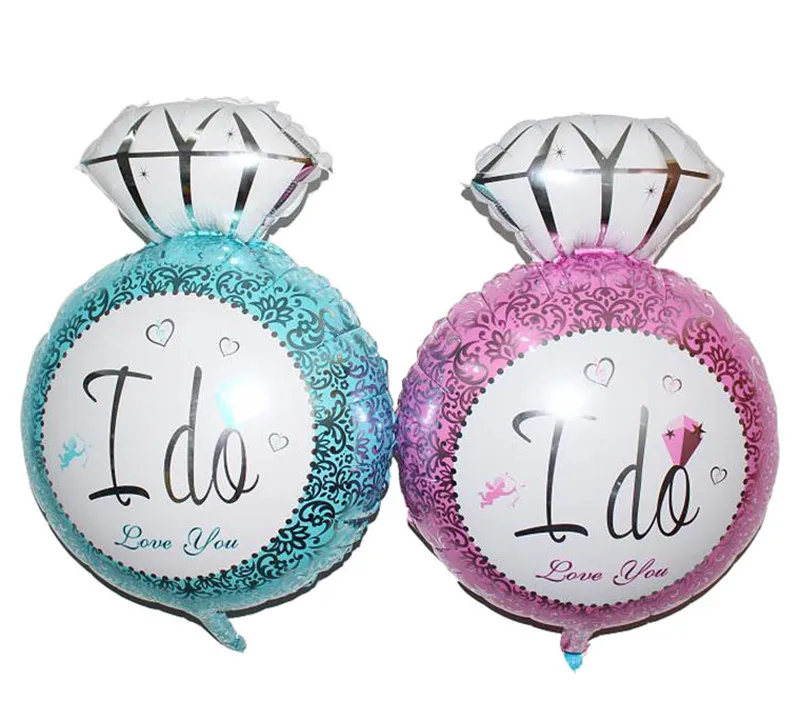 Оптовая продажа 20 штук свадебные шары для украшения &quotя&quot перстень украшенный