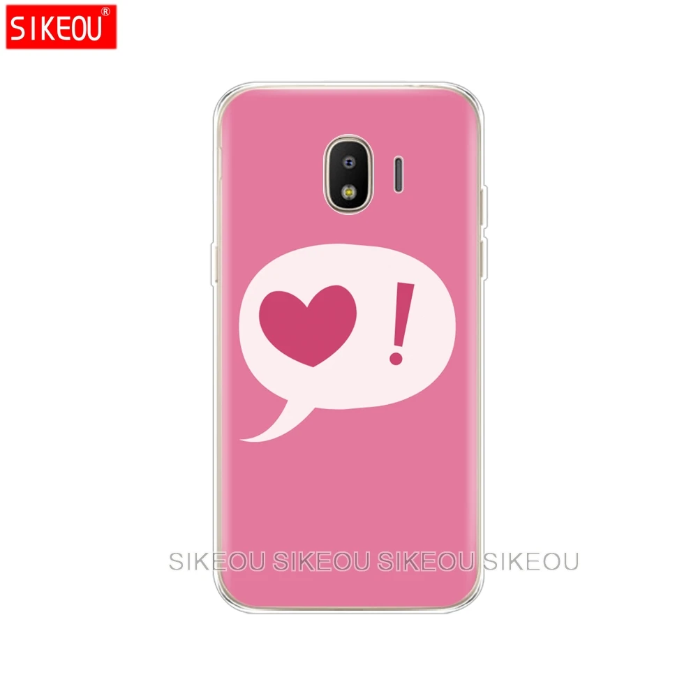 Силиконовый чехол для телефона Samsung Galaxy J3 J5 J7 2017 J330 J530 J730 PRO j2 2018 dear be ok love