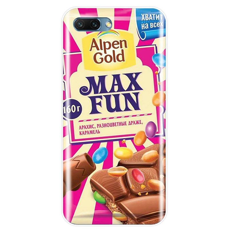 Мягкий Силиконовый ТПУ чехол для телефона alenka bar wonka chocolate Huawei MATE 8 9 10 20 pro Honor V10 NOTE10