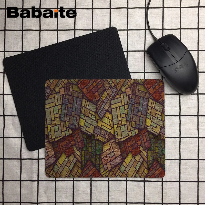 Babaite хит продаж абстрактные геометрические силиконовые коврики для мыши Размер