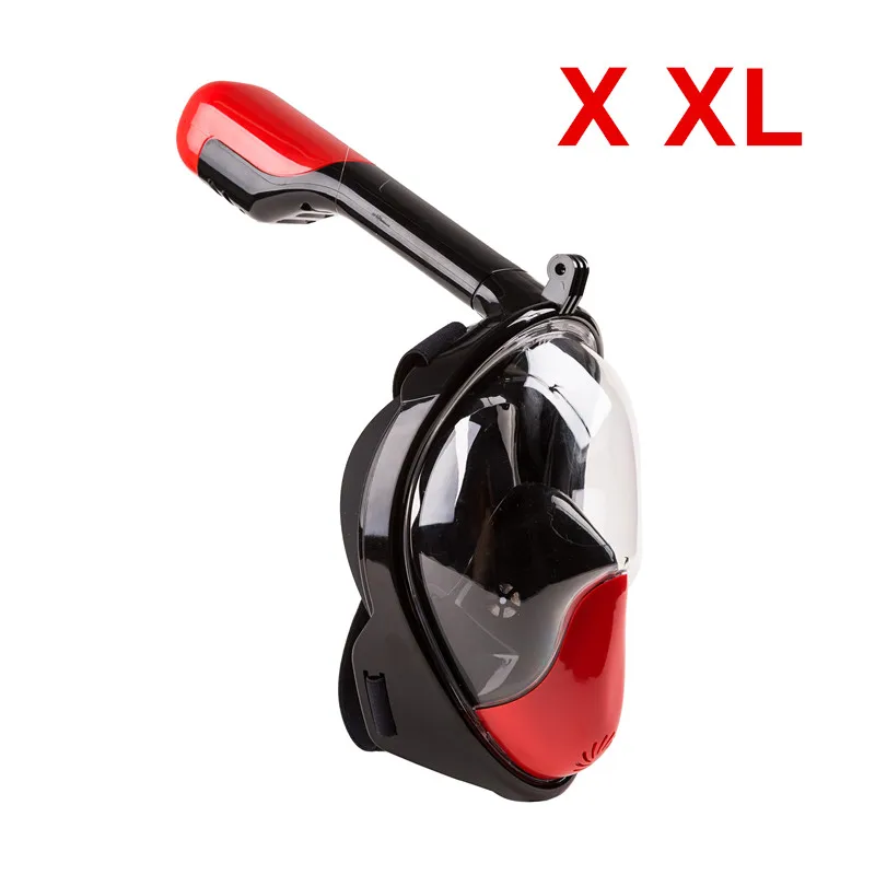 2018 Red X XL Хит, маска для дайвинга, маска для подводного плавания, анти-туман, маска для подводного плавания, для женщин, мужчин, детей, для плавания, для дайвинга, снаряжение для мужчин - Цвет: 2018 Red X XL