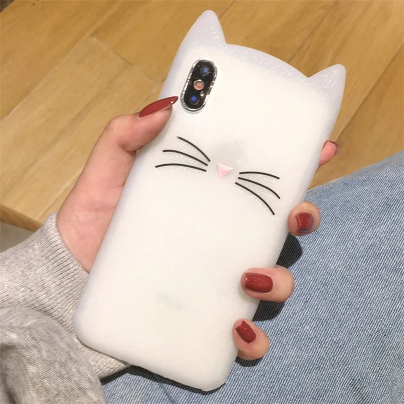 4 Блестящий чехол Luck Cat для samsung Galaxy A7 жидкий зыбучий песок для samsung Galaxy A7 A750F A750 SM-A750F A 7 чехол - Color: 4