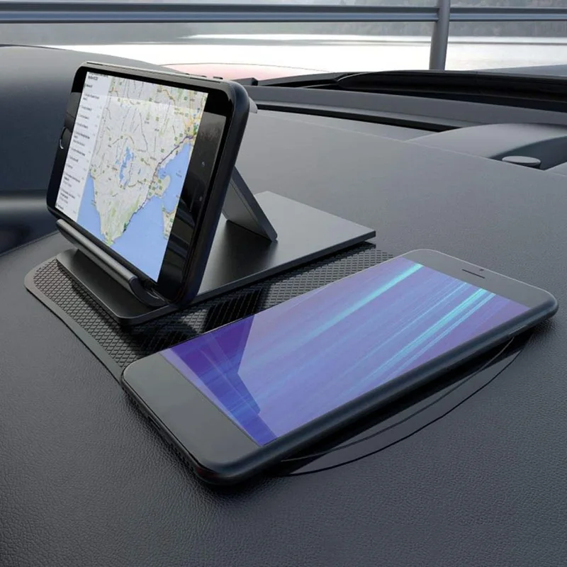 Универсальный автомобильный нескользящий коврик gps держатель для телефона нескользящий коврик