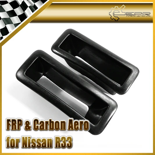 Набор для Nissan R33 NIS N1 Style FRP Fiber Glass Bumper Vent glass Front Air Duct Tuning Drift Kit|car-styling|car-styling nissan |