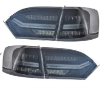 Black taillight 4pcs Jetta головной светильник, 2012~, MK6,, jetta противотуманный светильник, hid xenon, jetta задний светильник, passat, polo, magotan, sagitar, jetta головной светильник - Цвет: Black taillight 4pcs