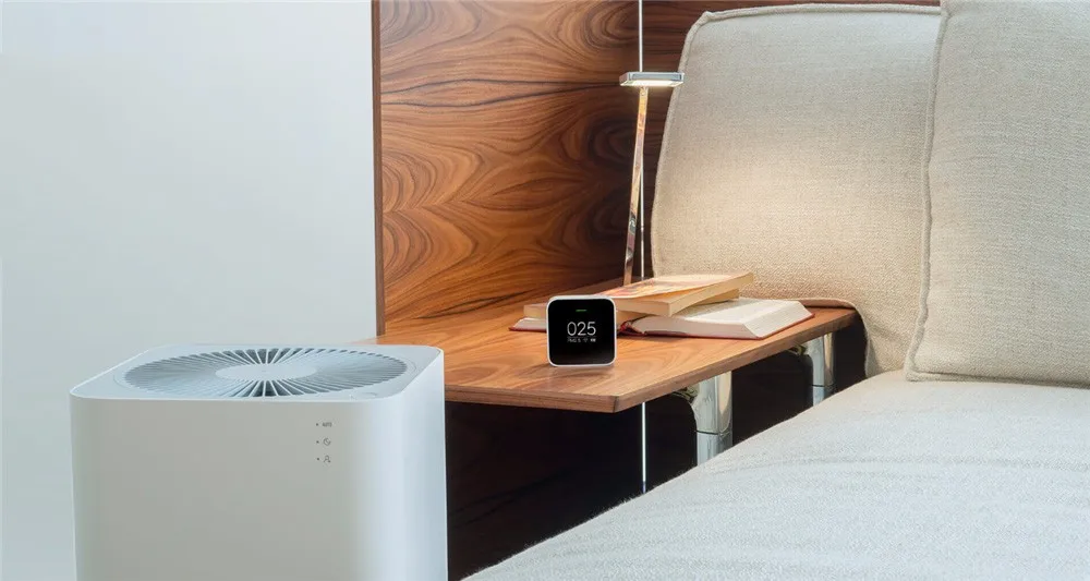 Детектор xiaomi PM2.5, датчик контроля качества воздуха, высокоточный лазерный датчик, OLED экран, умный дом, Прямая поставка