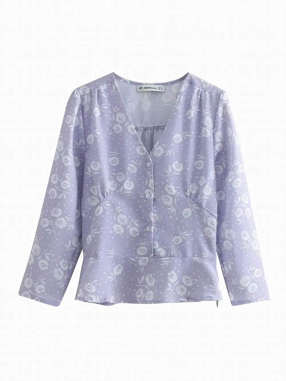 Женские блузки с принтом za повседневные оборками Blusas Feminina лето 2019|Рубашки| |