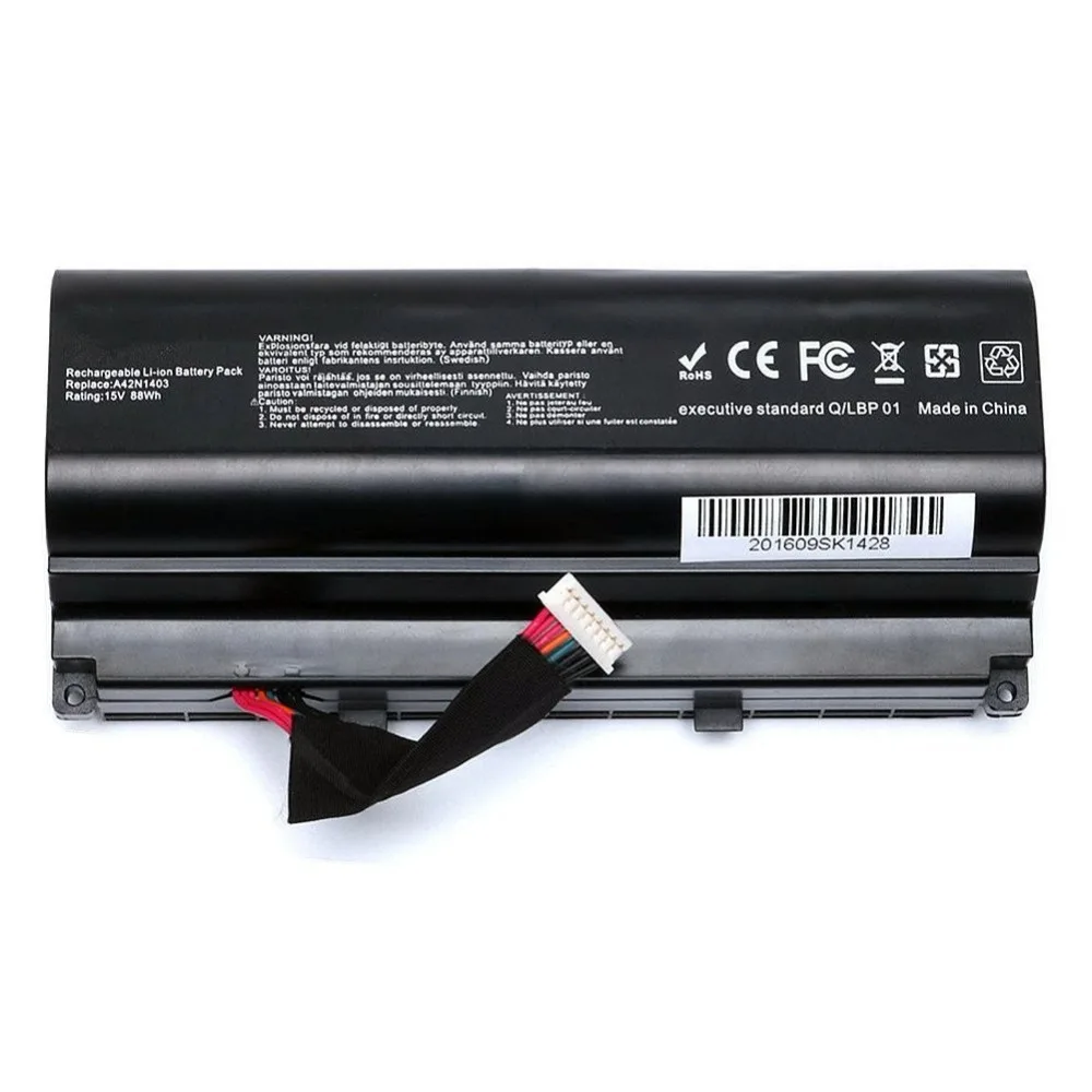15V 88Wh A42N1403 Батарея для ASUS ROG GFX71JY 17 3 &quotGFX71JY4710 G751 G751J BHI7T25 серии A42LM93