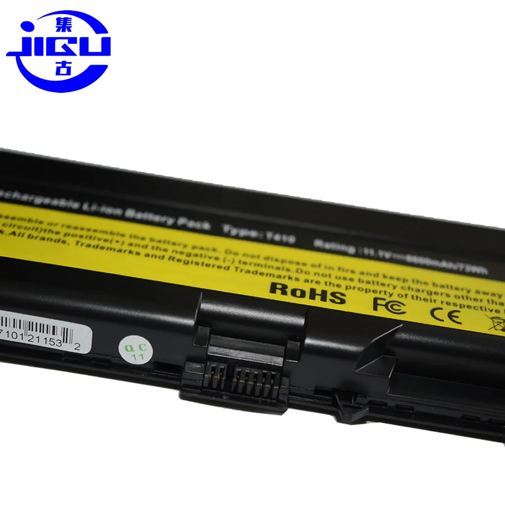 jigu 9cells laptop battery for lenovo thinkpad l421 l510 l512 l520 sl410 sl510 t410 t410i t420 t510 t510i t520 t520i w510 w520 free global shipping