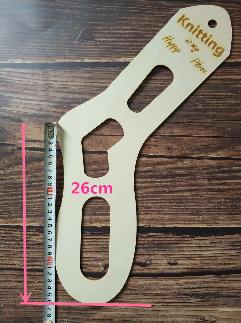 Деревенский DIY ремесло панда бамбука ручной работы вязаный носок блокировщик деревянные носки форма