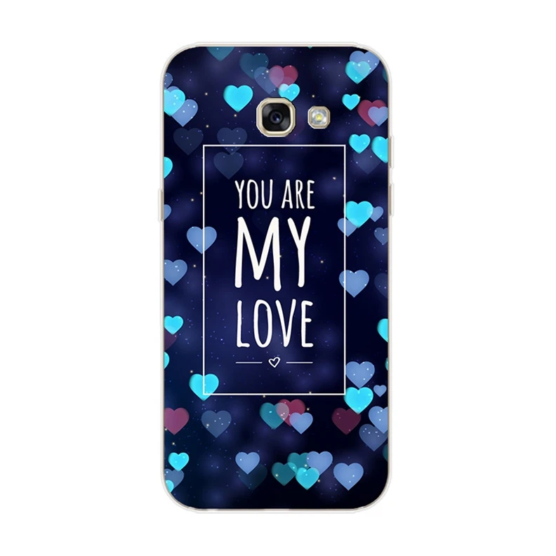 Case For Samsung Galaxy A5 2017 Cute Animal Soft Silicone Cover Coque A 520 F 5.2&quot Fundas Bumper Capa |