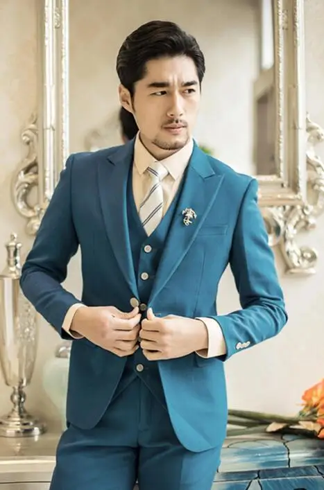 

Blazer men formal dress latest coat pant designs suit men stage homme terno masculino trouser marriage wedding suits for men's