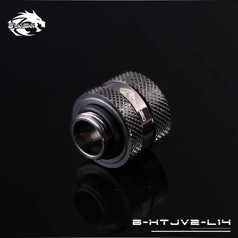 Bykski жесткие трубки фитинги для OD12mm/14mm/16mm бутик Алмазный Узор несколько цветов G1/4 ''быстрый поворот 4 уплотнения кольца гаджет V2