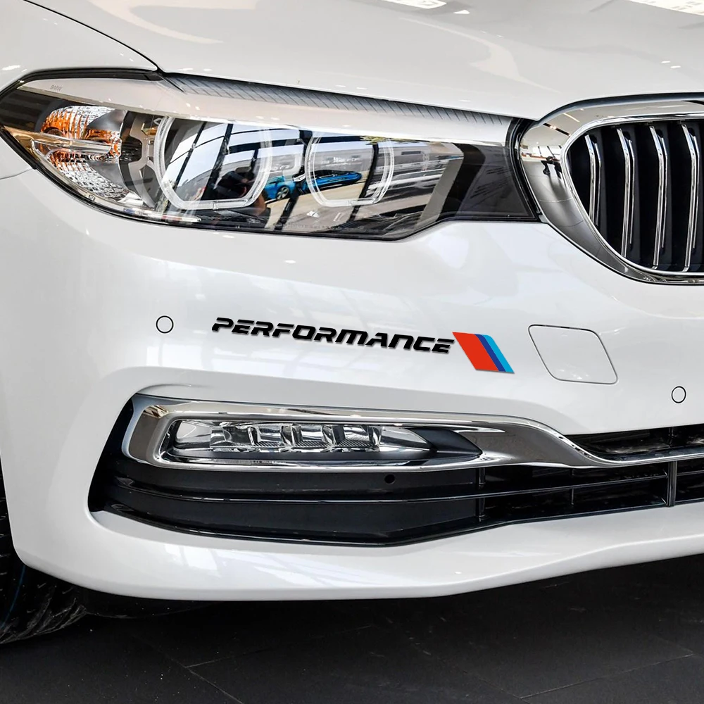 Наклейка на передний бампер автомобиля наклейка s Sport Performance для BMW E90 F30 F10 F20 E46 E36 E60