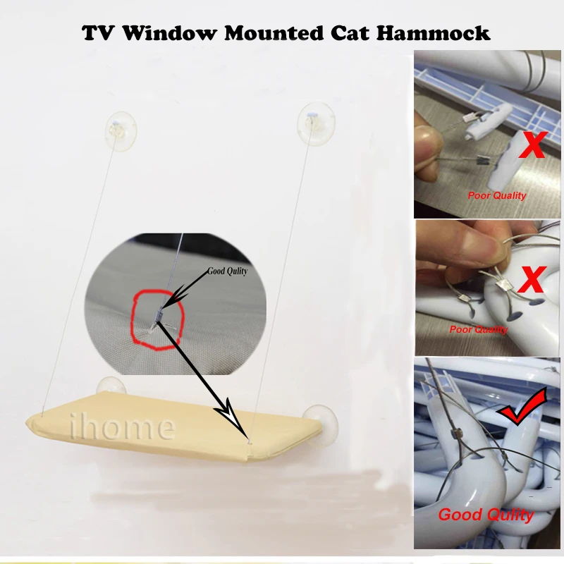 Товары для кошек ТВ-кровать гамак домашних животных присоска кровать кошечка