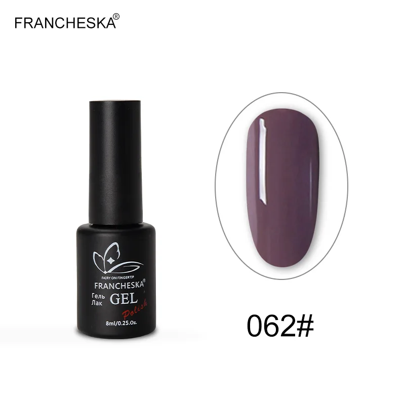 Francheska 062 Francheska Гель-лак для ногтей горячая Распродажа серия камуфляж Гель-лак unha ongle lakiery hybrydowe долговечный замачивающийся Гель-лак - Цвет: Francheska 062