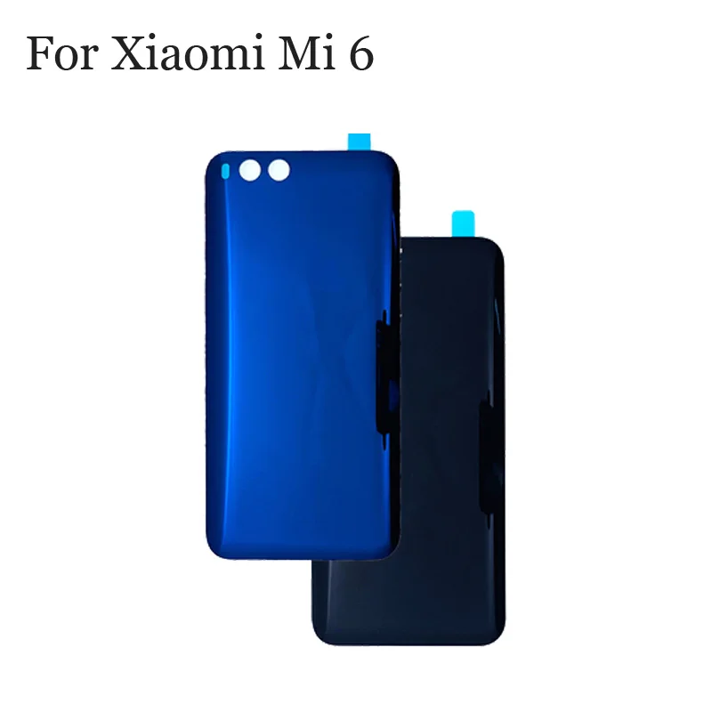 5 15 &quotдля Xiaomi Mi 6 стеклянная задняя крышка батарейного отсека корпус дверь для