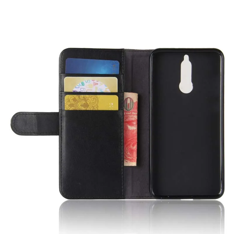 YINGHUI Bag Luxury Elegant Magnetic Wallet Genuine Real Leather Phone Case For Huawei Maimang 6 | Мобильные телефоны и