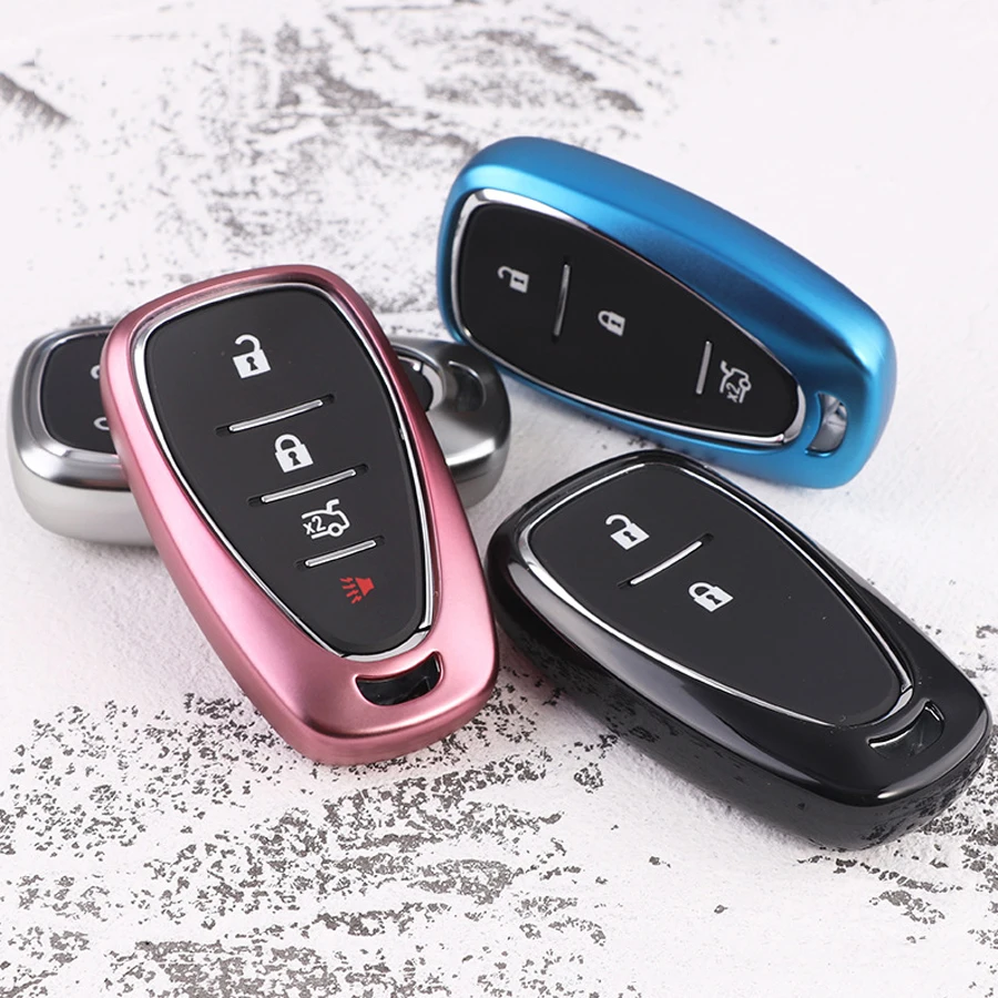 Чехол для автомобильных ключей мягкий силиконовый чехол из ТПУ Chevrolet Cruze Malibu XL TRAX